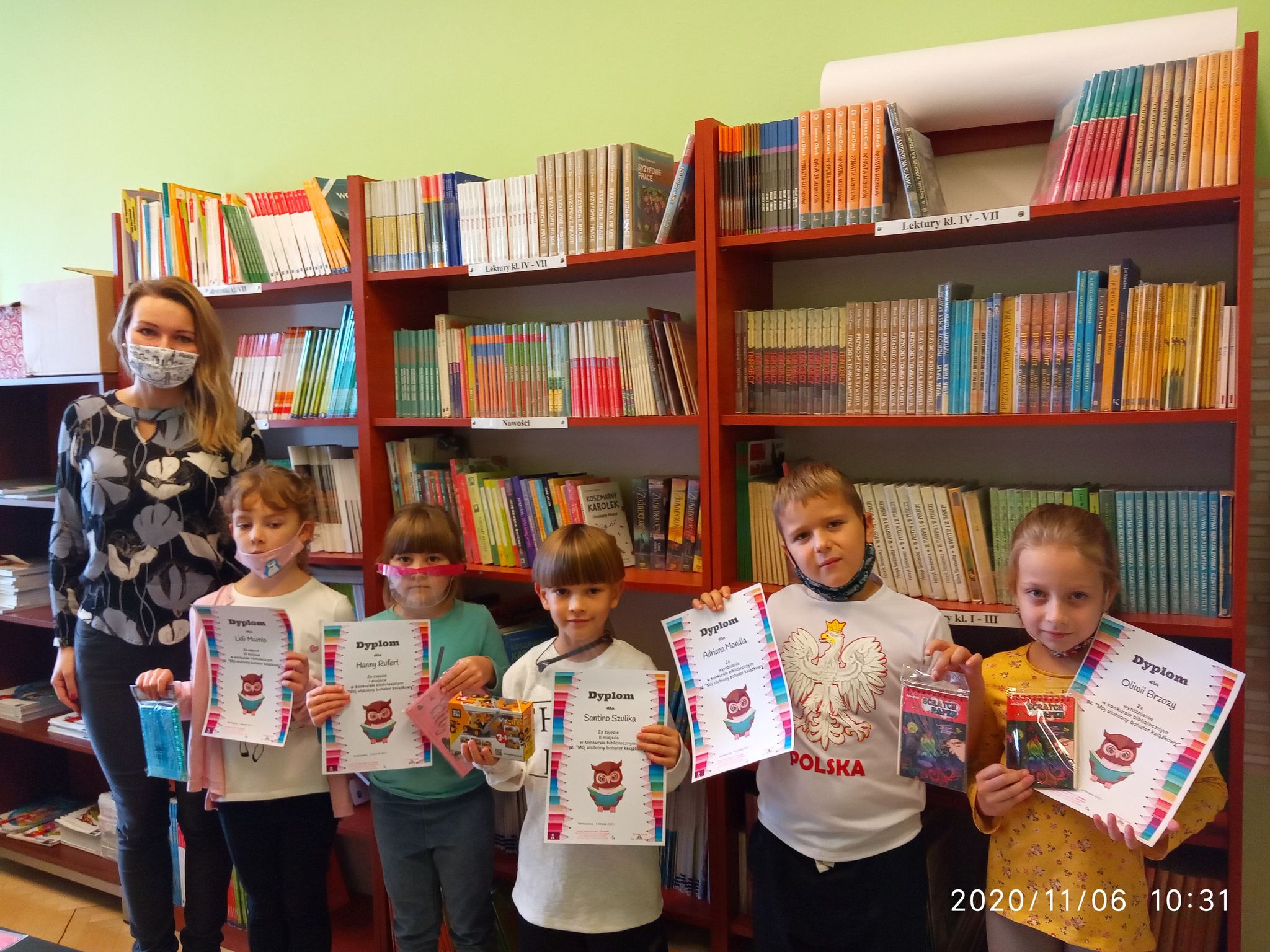 Wyniki konkursu bibliotecznego 
